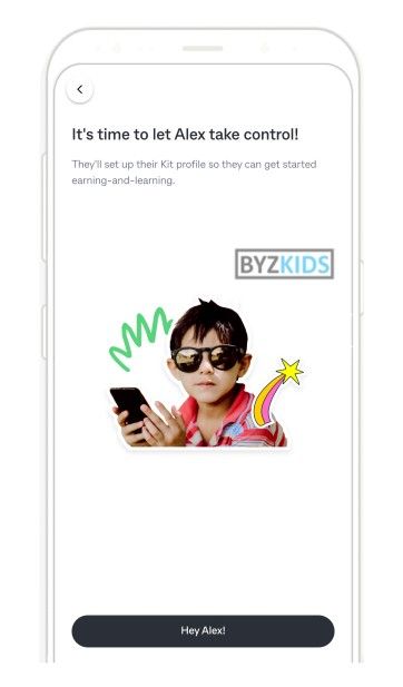Kit app screen