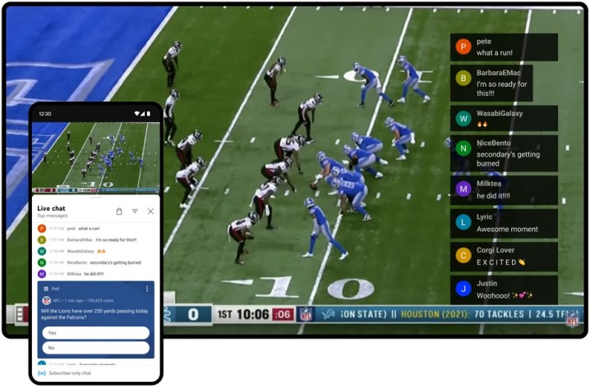 NFL Sunday Ticket USA app screen