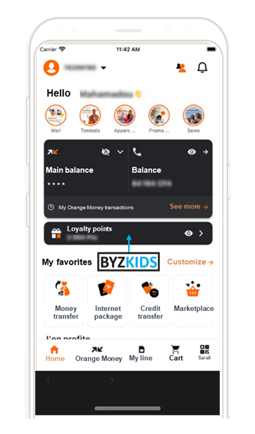 Mix it app screen