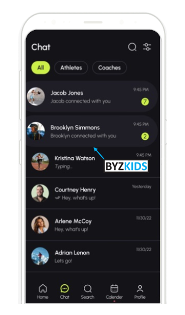 Liveliness app screen