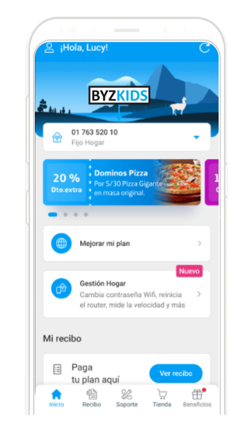 Movistar: Loyalty program in app only