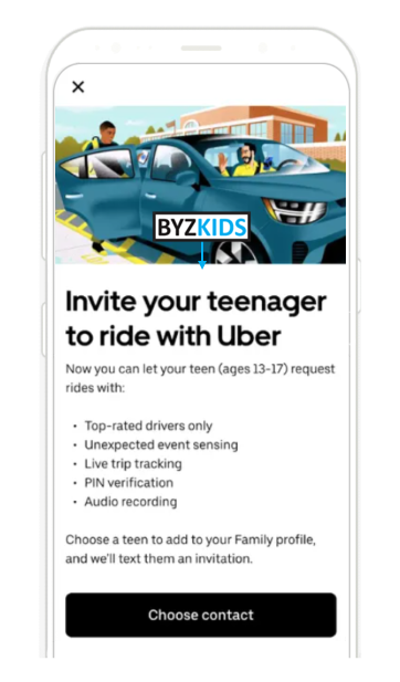 Uber ride