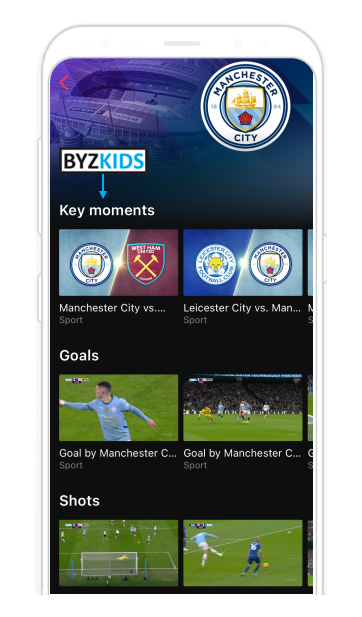 Canal+ app screen
