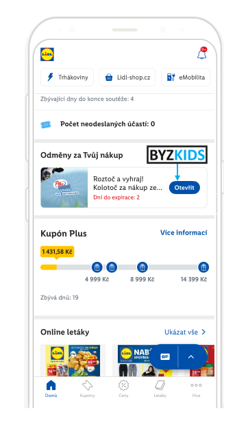 Lidl Plus: Spin & win