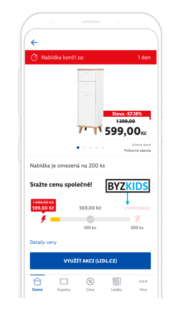 Lidl Plus app screen