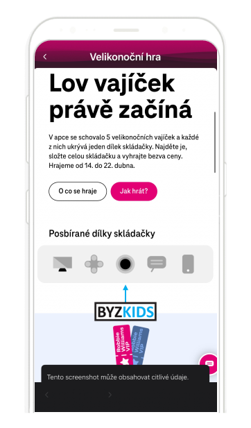 Můj T-Mobile: Spring collect quest