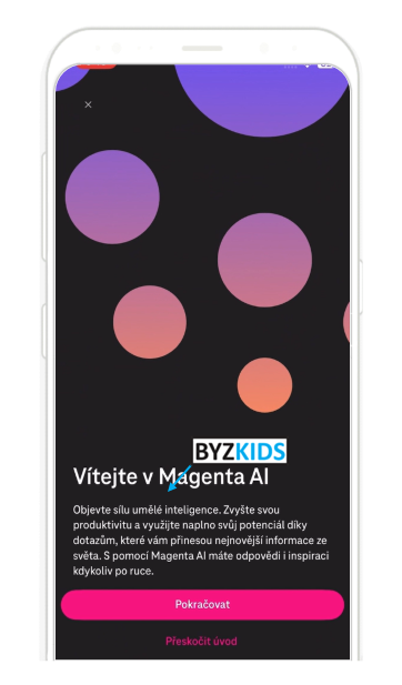 Můj T-Mobile: Voice-first assistant