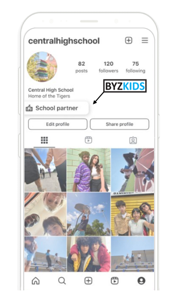 Instagram app screen