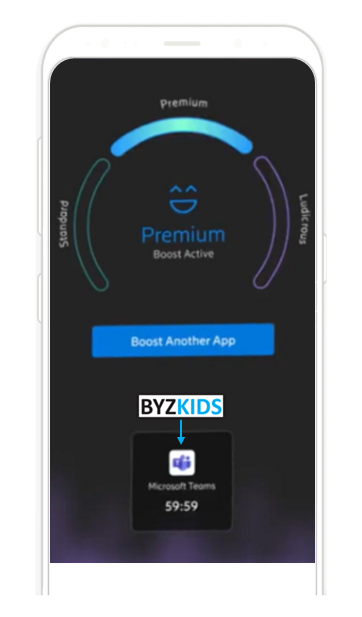 Ericsson app screen