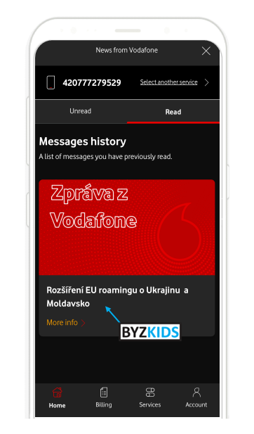 M?j Vodafone