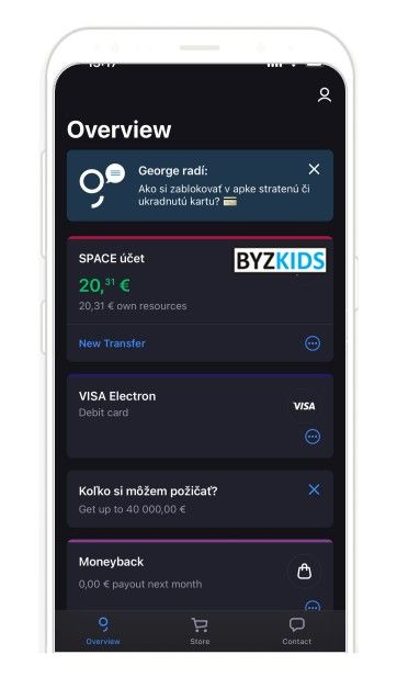 George app screen