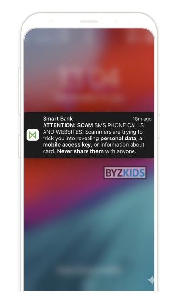 Moneta: Proactive push alerts for phishing scams