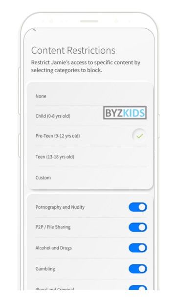 Go Pioneer app screen