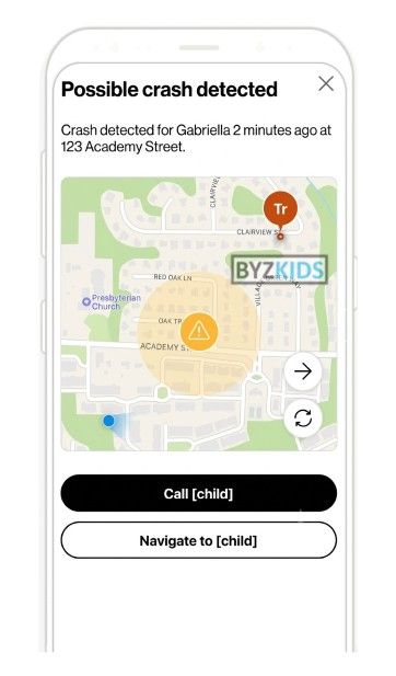 Verizon Family app screen