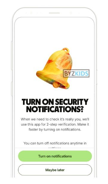 Wise app screen