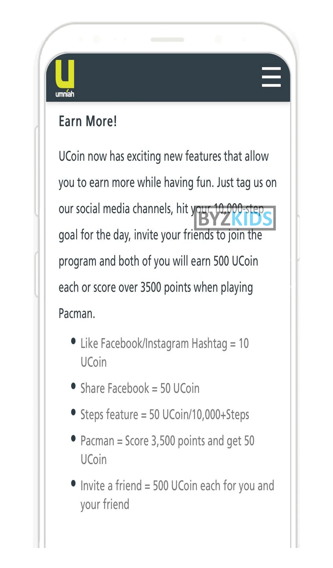 Umniah: Tiered task-based variable loyalty points system
