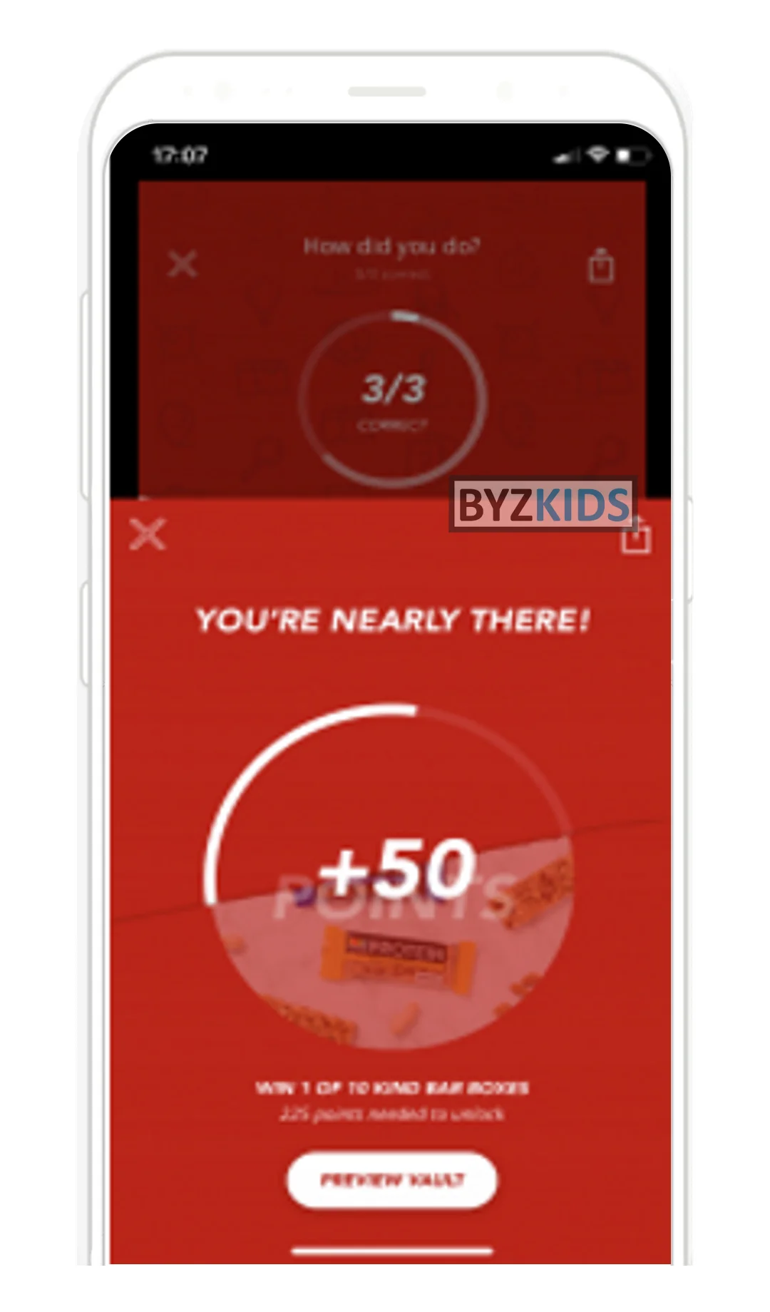 Virgin Red app screen