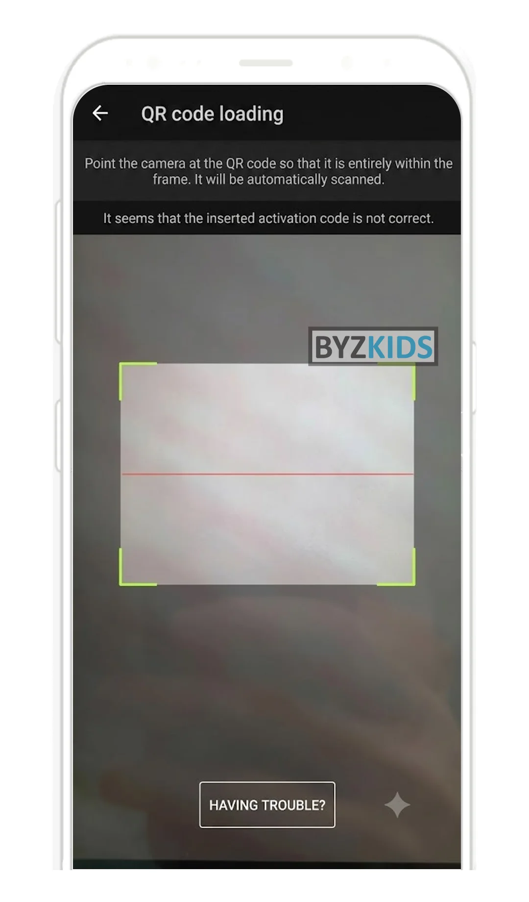 Orange SVK app screen