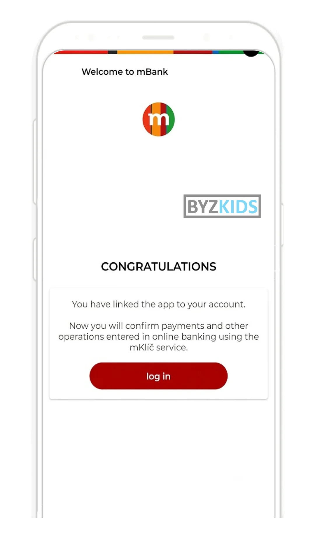 mBank: Automatic mKlíč device pairing eliminates activation friction