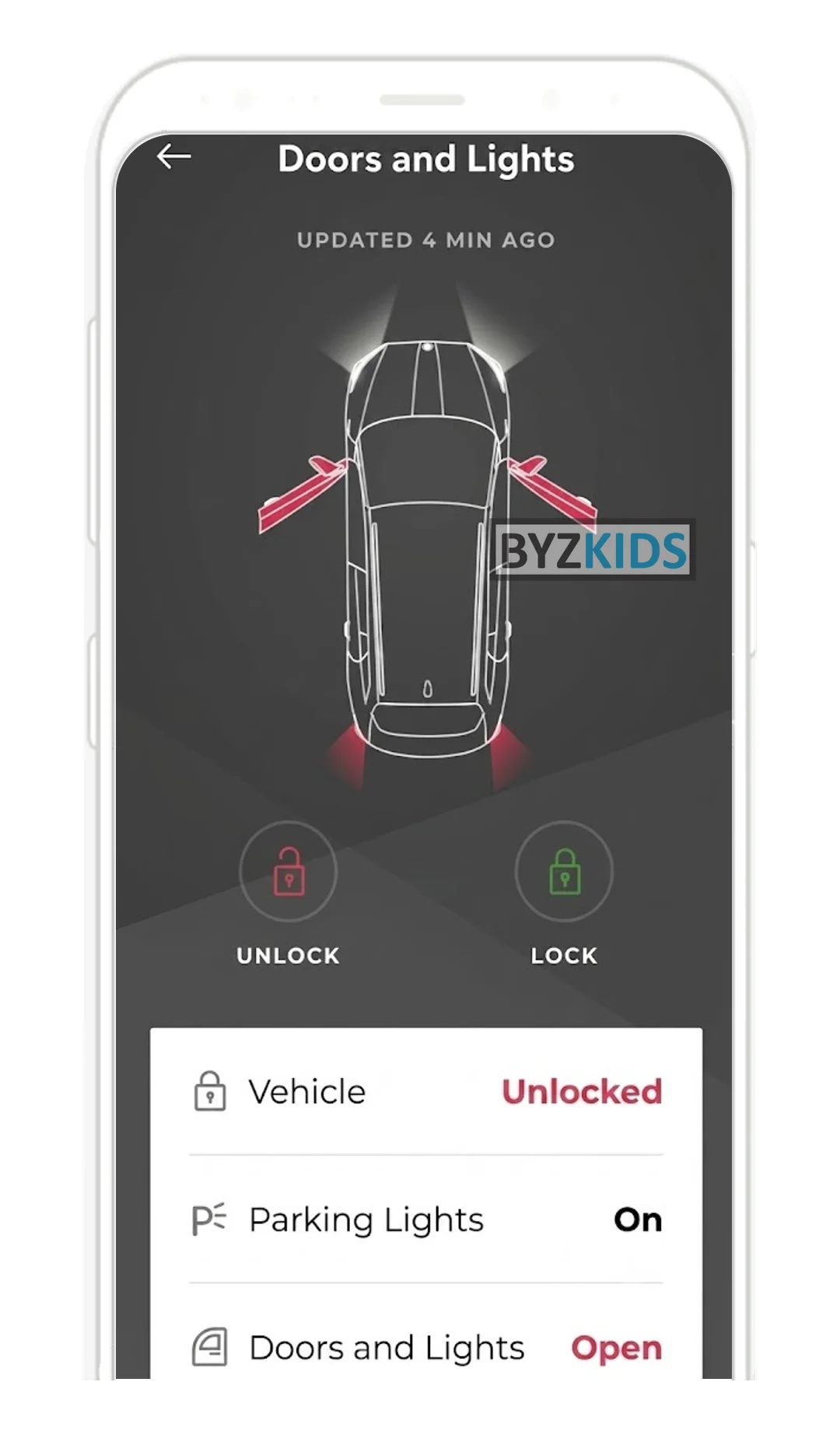 MySkoda app screen