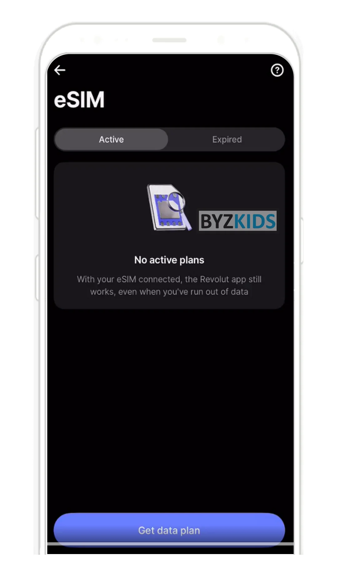 Revolut: In-app travel eSIM with complimentary roaming data