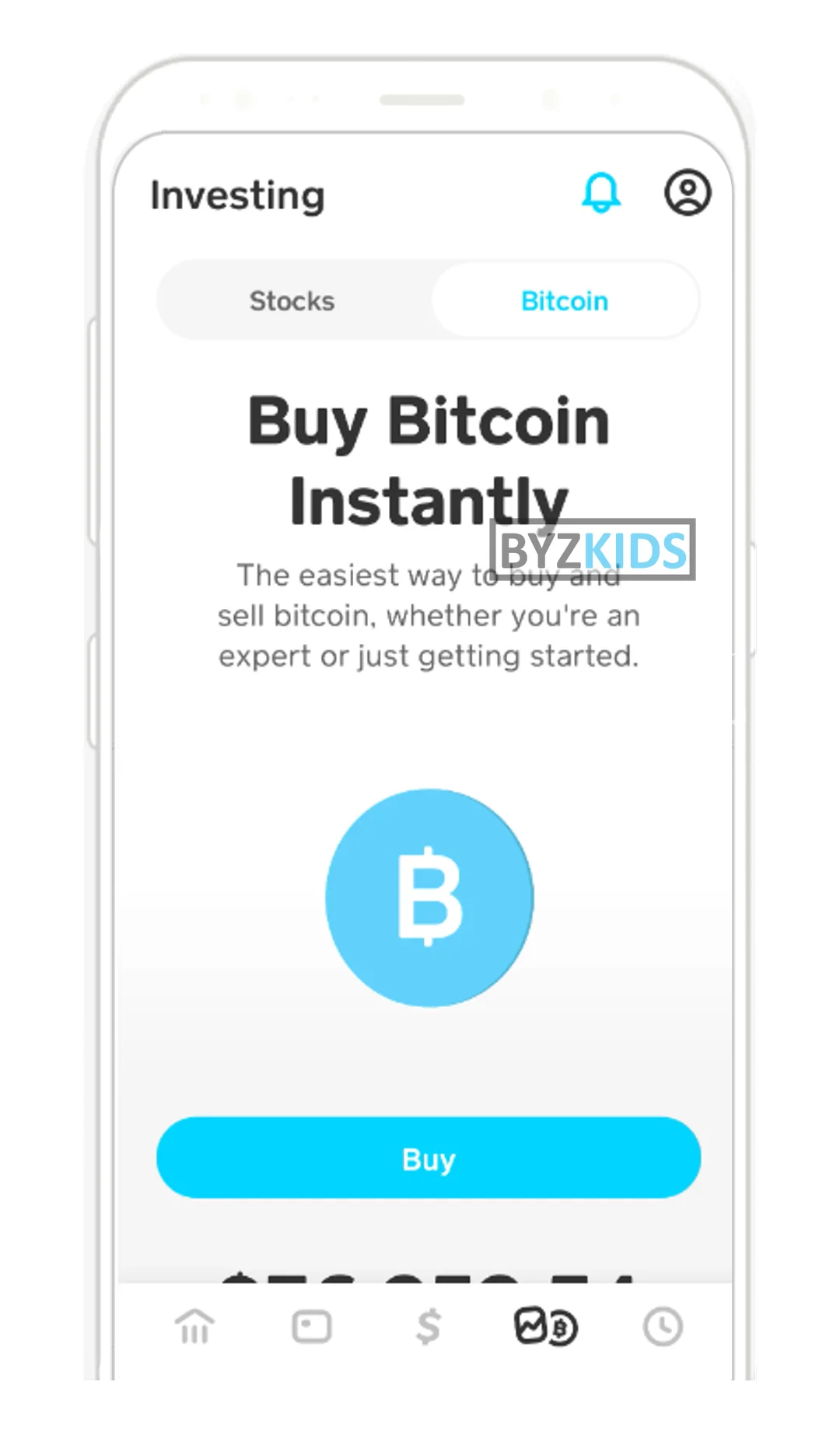 Cash App app screen