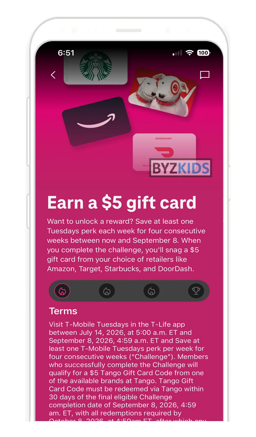 T-Life: Streak-based login rewards unlock after four weeks