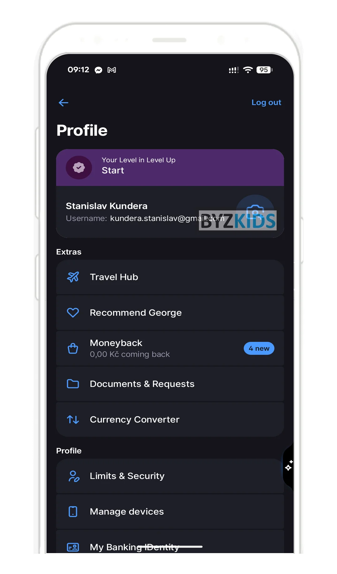 George: Gamified cross-product loyalty tiers with financial rewards