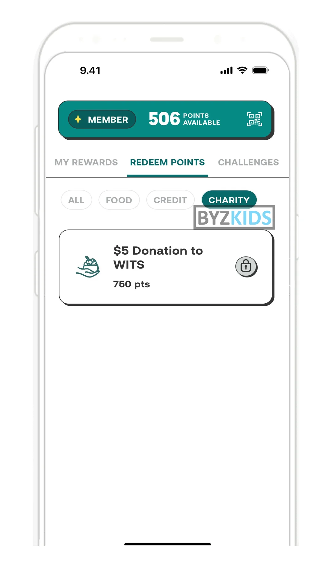 Chopt Rewards: Loyalty points convertible to charity donations