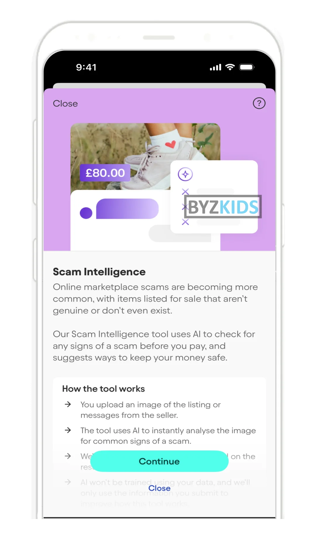 Starling Bank: AI scam analysis of marketplace listings before payment