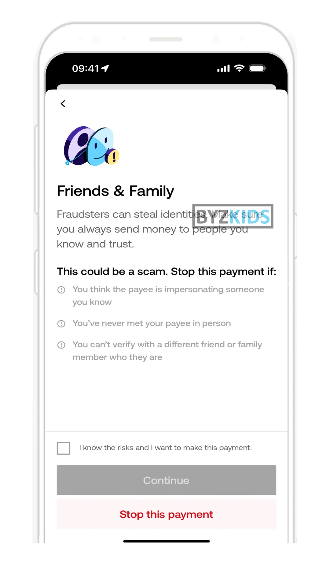 Zing: Asymmetric scam checklist before friend transfers